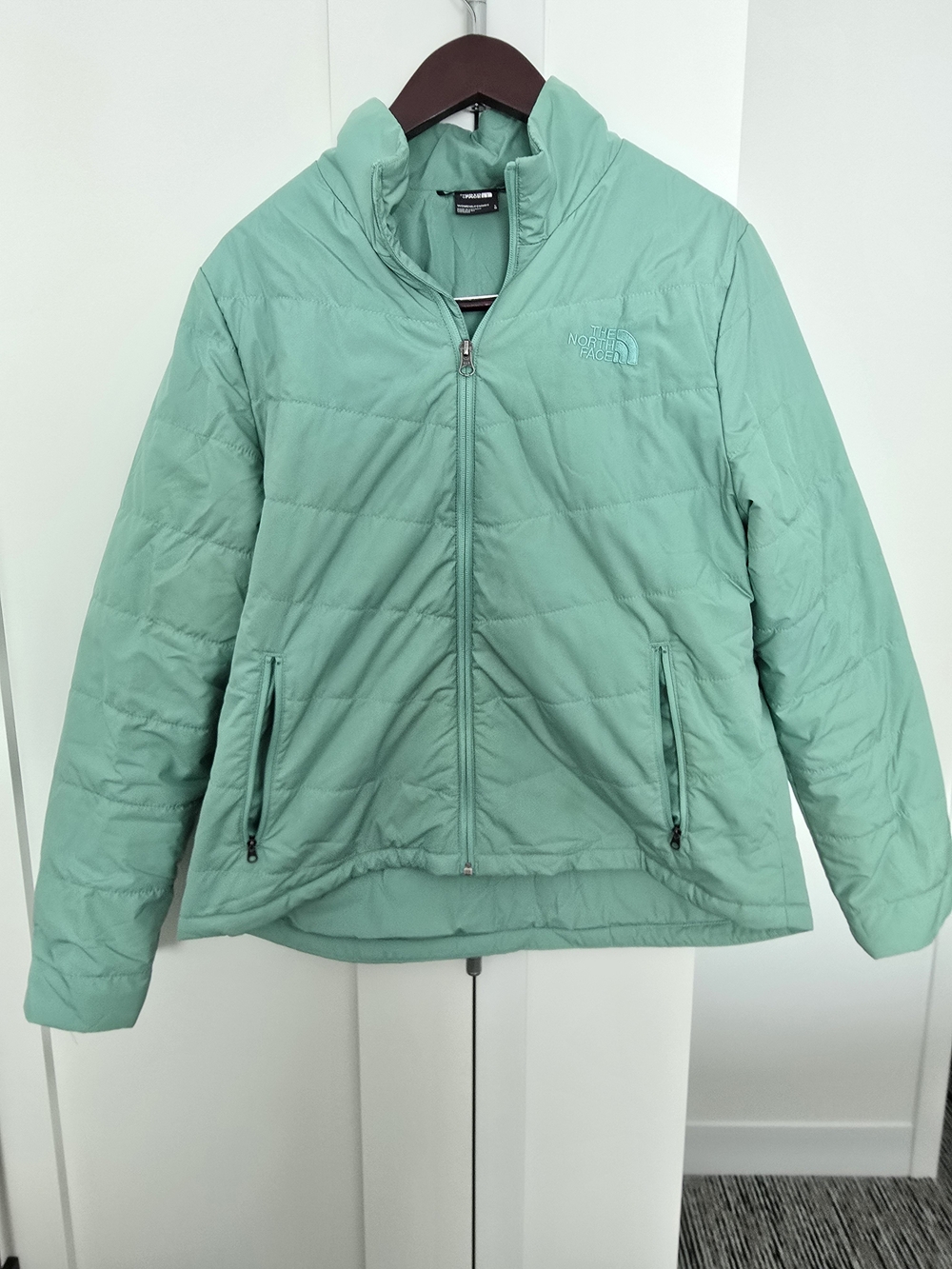 The North Face Women's Mint Green Insulated Jacket